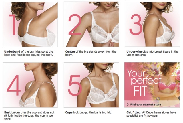 Debenhams Bra Fitting Campaign