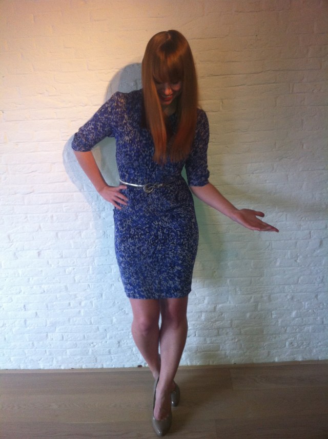 Awkward photo of Busts 4 Justice. Dress: Whistles