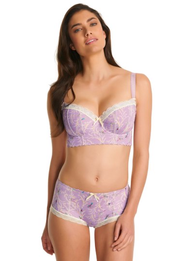 Just Flew in Lila Underwired